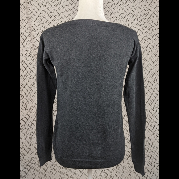 Gap Dark Gray Sweater (Size: X-Small) - Picture 5 of 10
